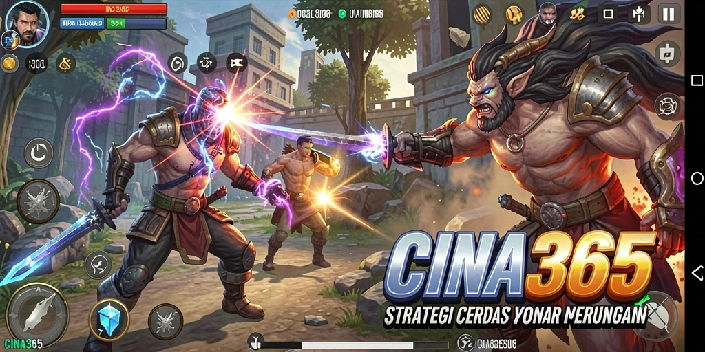 Tampilan gameplay CINA365 dengan strategi yang kompleks dan taktik yang menarik.