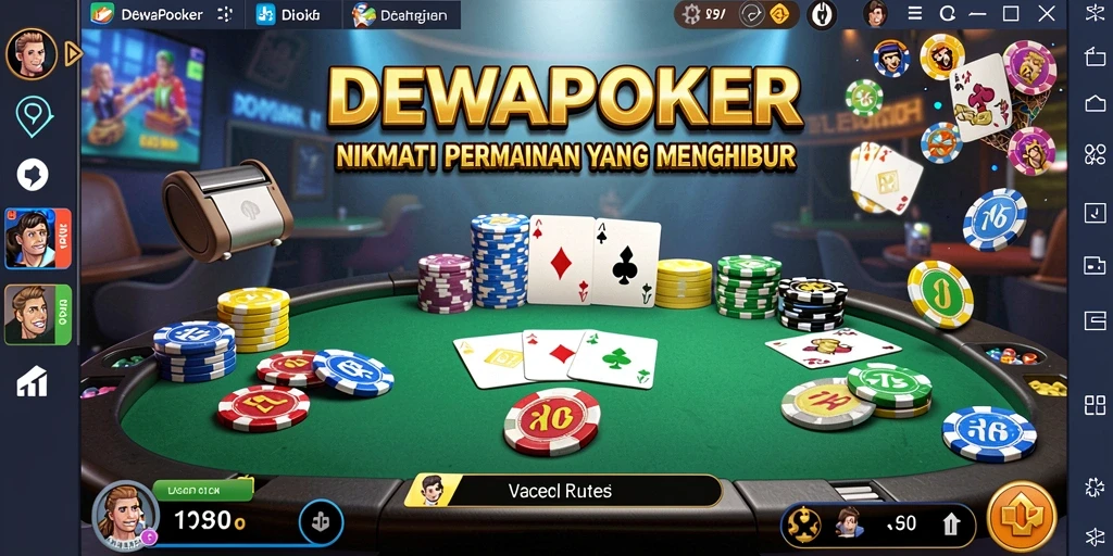 Gameplay DEWAPOKER yang sederhana dan menghibur.