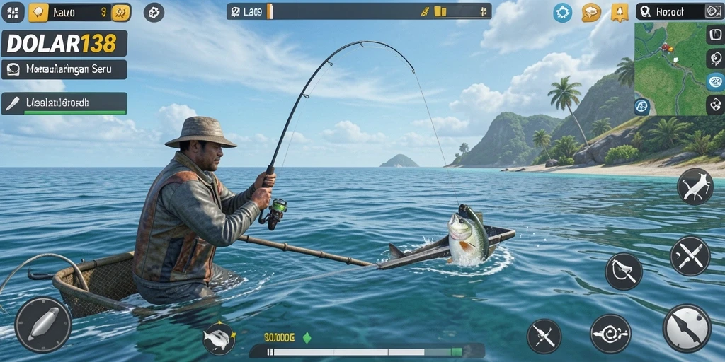 Tangkapan ikan besar yang menakjubkan dalam game DOLAR138.
