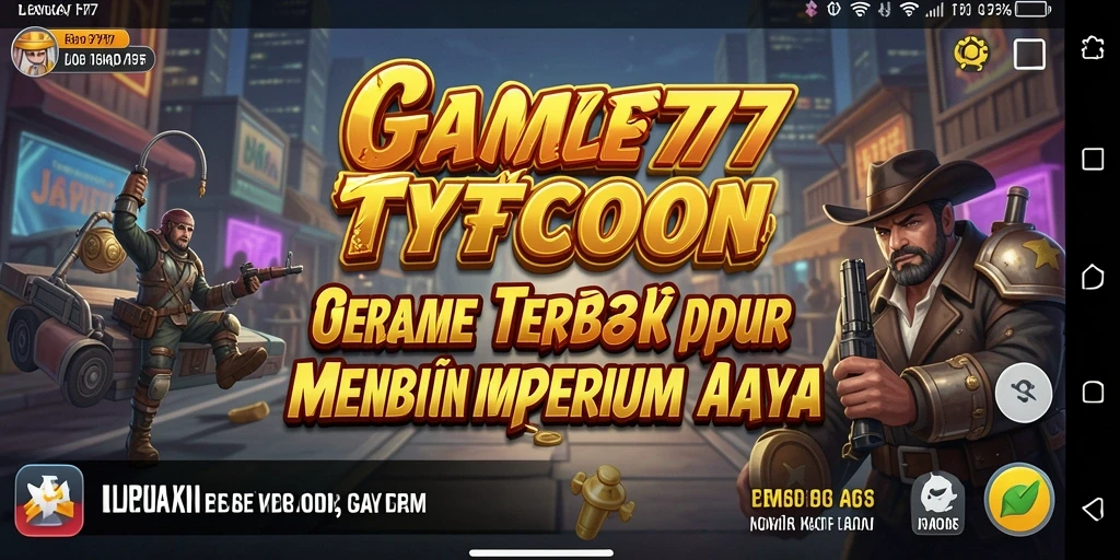 Tampilan menarik dari gameplay LENGKAP777, menunjukkan aktivitas manajerial yang dinamis.