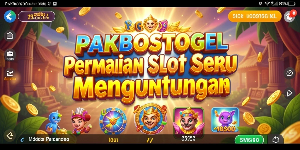 Gameplay PAKBOSTOGEL yang seru dan mengasyikkan.