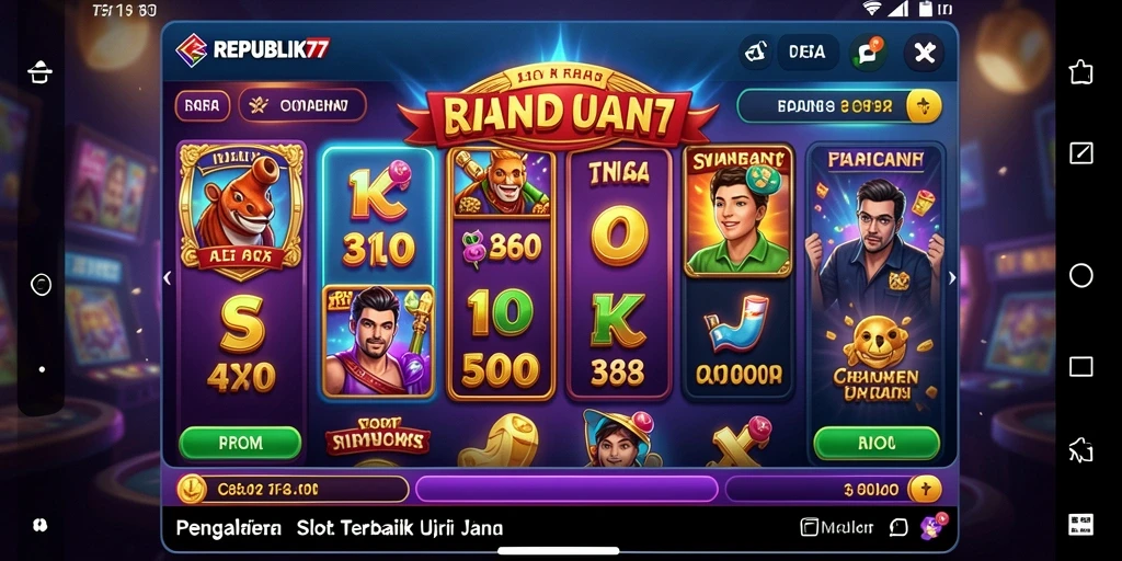 Screenshot gameplay slot REPUBLIK77 yang menarik dan mengasyikkan.