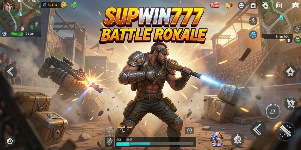 Gameplay seru di arena tempur SUPWIN777 yang penuh aksi.